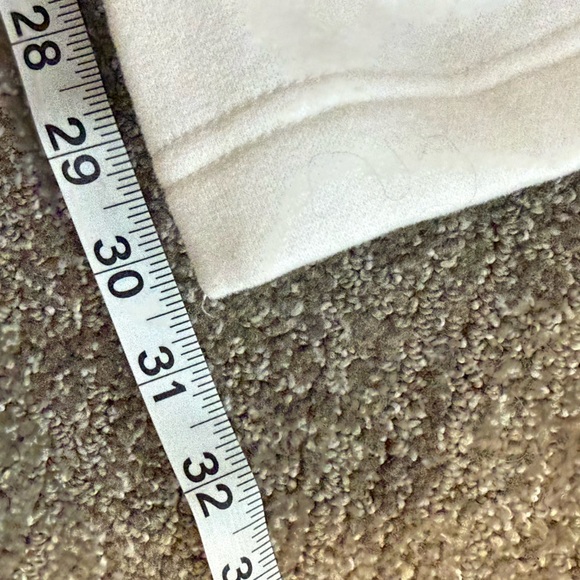 NWT Diet Coke Bow Wide Leg Sweatpants White Red Stripe XL - Picture 9 of 11